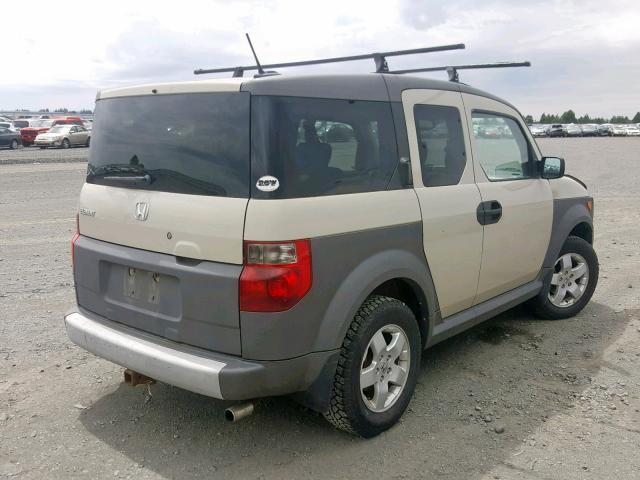 5J6YH28645L021336 - 2005 HONDA ELEMENT EX GRAY photo 4