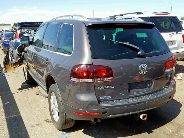 WVGBE77L38D003428 - 2008 VOLKSWAGEN TOUAREG 2 CHARCOAL photo 3
