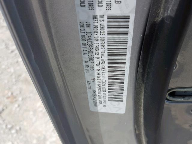 1C4NJCBA8HD152817 - 2017 JEEP COMPASS SP ლურჯი ფოტო 10