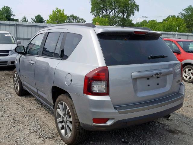 1C4NJCBA8HD152817 - 2017 JEEP COMPASS SP ლურჯი ფოტო 3