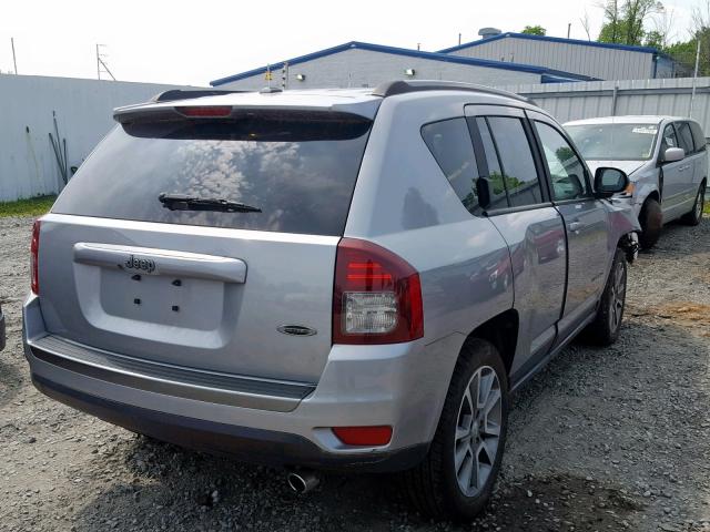 1C4NJCBA8HD152817 - 2017 JEEP COMPASS SP ლურჯი ფოტო 4