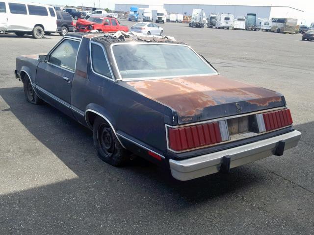 8K93T241165 - 1978 FORD FAIRMONT BLACK photo 3