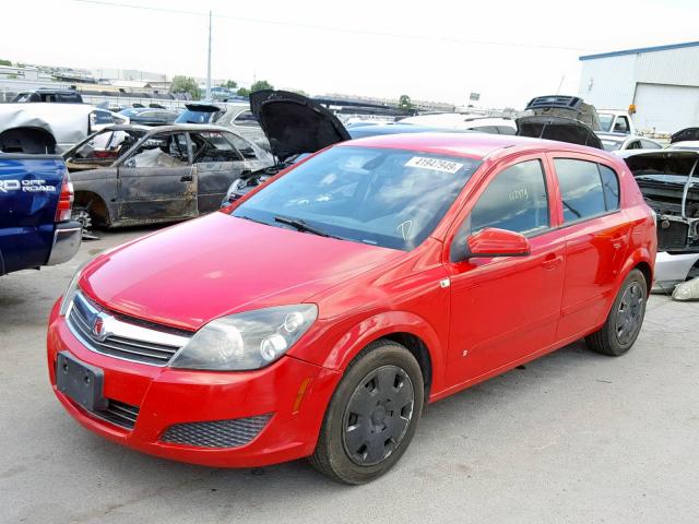 W08AR671285039045 - 2008 SATURN ASTRA XE RED photo 2