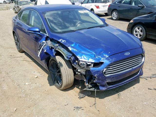 3FA6P0K90FR118159 - 2015 FORD FUSION TIT BLUE photo 1