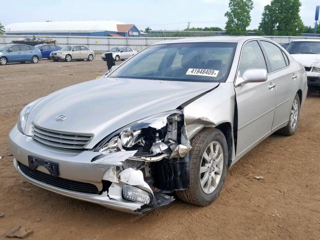 JTHBF30G336010365 - 2003 LEXUS ES 300 SILVER photo 2