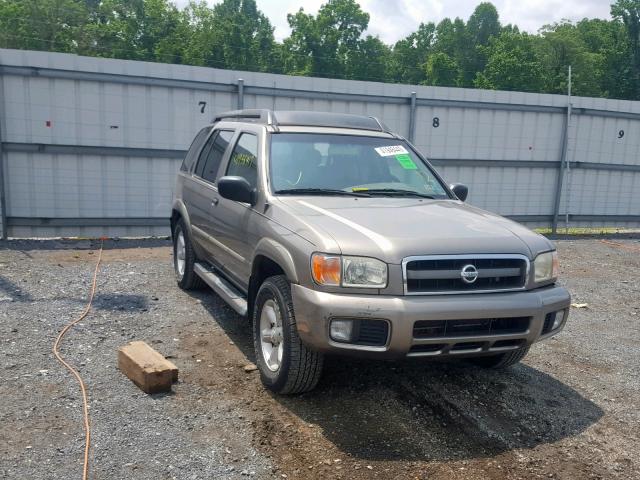 JN8DR09Y04W911761 - 2004 NISSAN PATHFINDER BEIGE photo 1