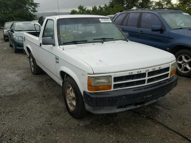 1B7FL26X7SW939986 - 1995 DODGE DAKOTA WHITE photo 1