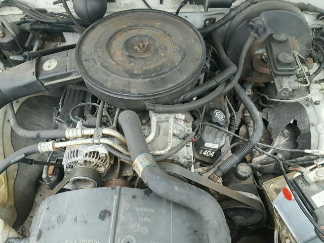 1B7FL26X7SW939986 - 1995 DODGE DAKOTA WHITE photo 7