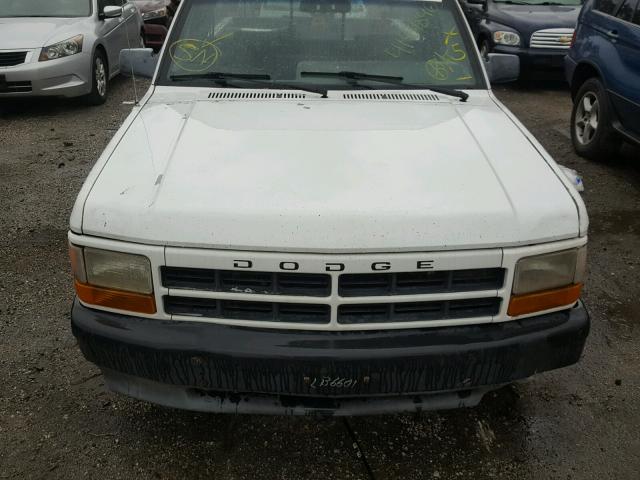 1B7FL26X7SW939986 - 1995 DODGE DAKOTA WHITE photo 9