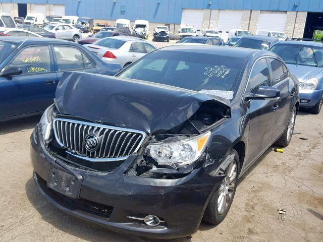 1G4GC5E36DF163465 - 2013 BUICK LACROSSE BLACK photo 2