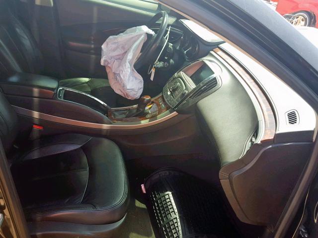 1G4GC5E36DF163465 - 2013 BUICK LACROSSE BLACK photo 5