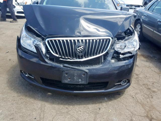 1G4GC5E36DF163465 - 2013 BUICK LACROSSE BLACK photo 7