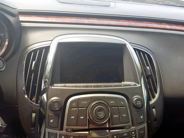 1G4GC5E36DF163465 - 2013 BUICK LACROSSE BLACK photo 9