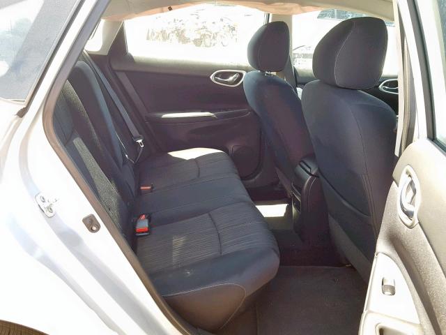 3N1AB7AP9GY241724 - 2016 NISSAN SENTRA S SILVER photo 6