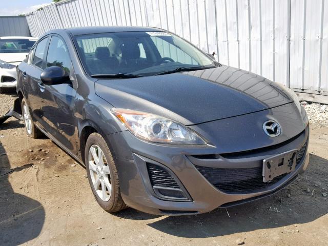 JM1BL1VF6B1431071 - 2011 MAZDA 3 I GRAY photo 1