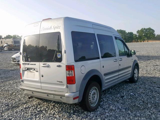 NM0KS9CN2DT161868 - 2013 FORD TRANSIT CO SILVER photo 4