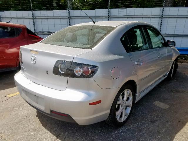 JM1BK323891229643 - 2009 MAZDA 3 S SILVER photo 4