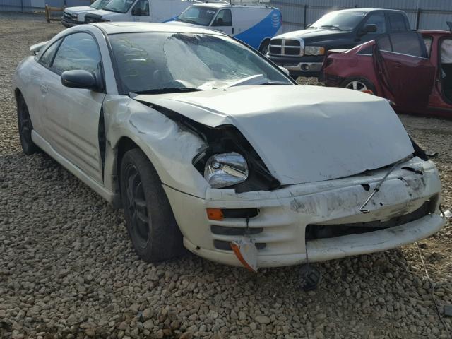 4A3AC54HX1E185958 - 2001 MITSUBISHI ECLIPSE GT WHITE photo 1