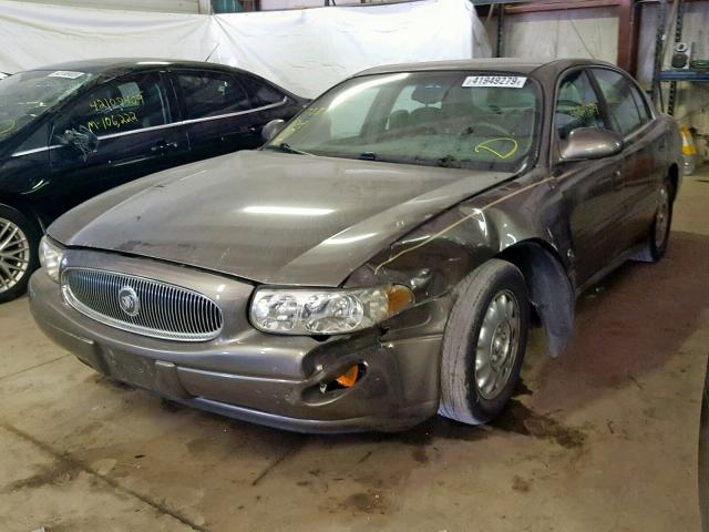 1G4HP54K22U139058 - 2002 BUICK LESABRE CU GRAY photo 2