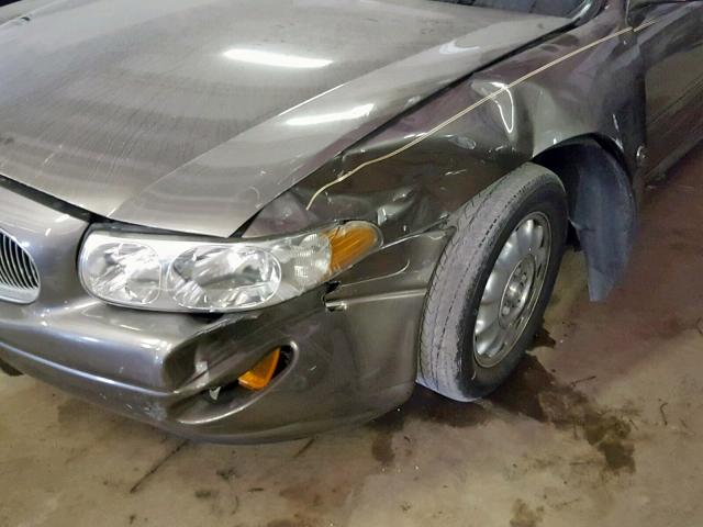 1G4HP54K22U139058 - 2002 BUICK LESABRE CU GRAY photo 9