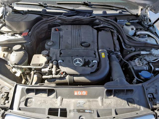 WDDGJ4HB2CF762651 - 2012 MERCEDES-BENZ C 250 SILVER photo 7