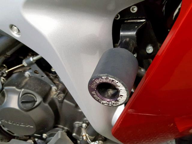 MLHMC4116B5000255 - 2011 HONDA CBR250 R RED photo 10