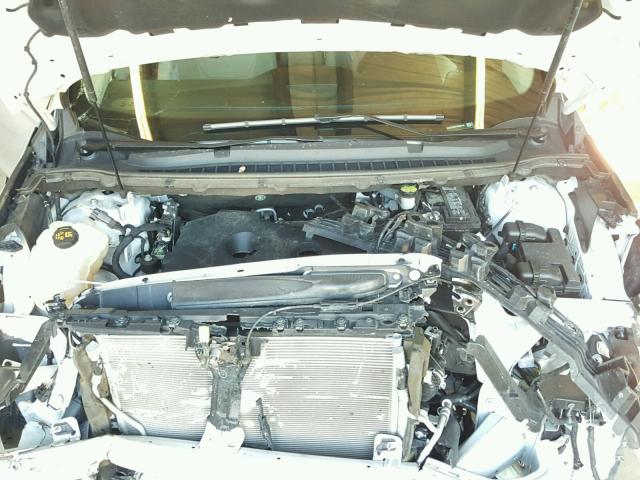 2FMTK3K97FBB29148 - 2015 FORD EDGE TITAN WHITE photo 7