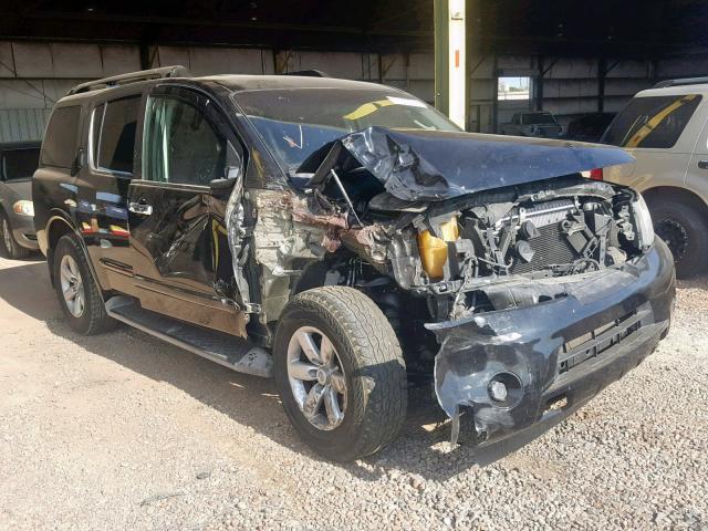 5N1AA08D99N602710 - 2009 NISSAN ARMADA SE BLACK photo 1