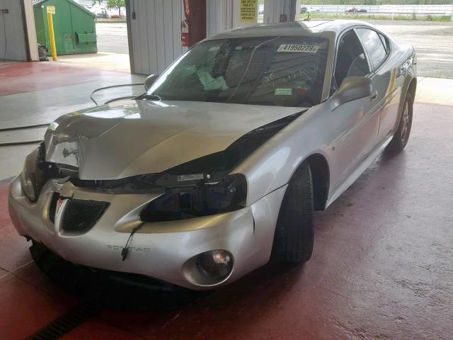 2G2WP552581171618 - 2008 PONTIAC GRAND PRIX SILVER photo 2