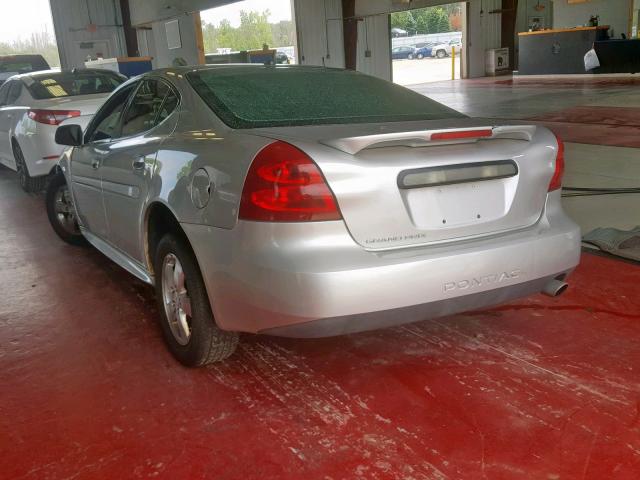 2G2WP552581171618 - 2008 PONTIAC GRAND PRIX SILVER photo 3