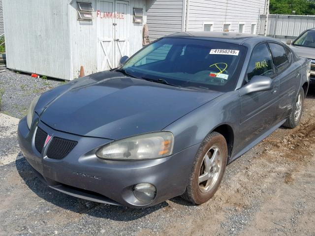 2G2WP522541276335 - 2004 PONTIAC GRAND PRIX GRAY photo 2