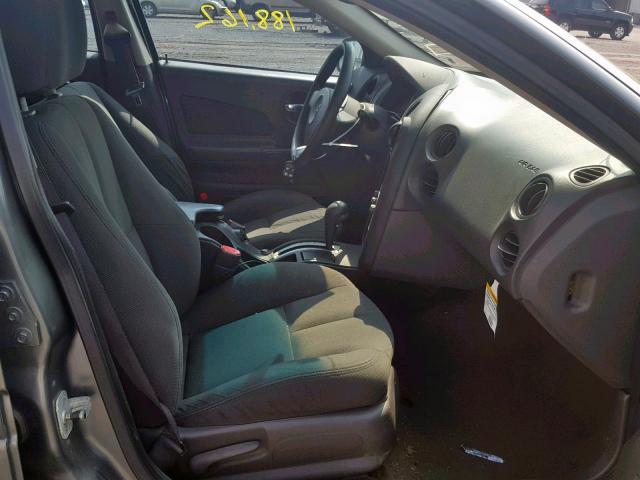 2G2WP522541276335 - 2004 PONTIAC GRAND PRIX GRAY photo 5