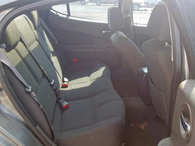 2G2WP522541276335 - 2004 PONTIAC GRAND PRIX GRAY photo 6