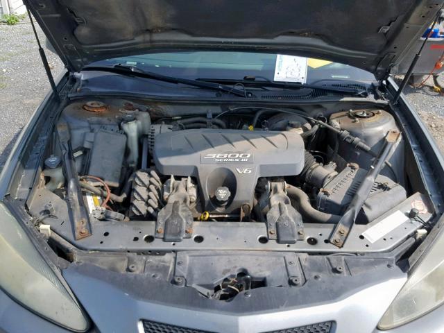 2G2WP522541276335 - 2004 PONTIAC GRAND PRIX GRAY photo 7