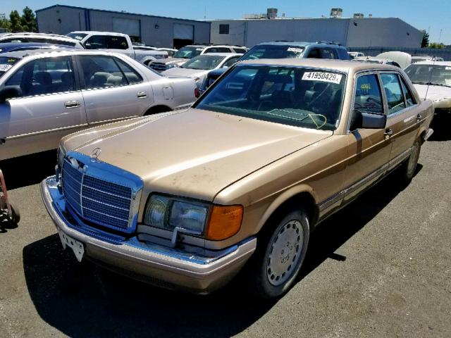 WDBCB25D3HA293038 - 1987 MERCEDES-BENZ 300 SDL GOLD photo 2