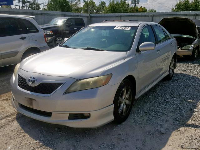 4T1BK46K87U516527 - 2007 TOYOTA CAMRY NEW SILVER photo 2