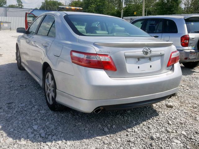 4T1BK46K87U516527 - 2007 TOYOTA CAMRY NEW SILVER photo 3