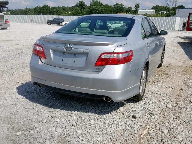 4T1BK46K87U516527 - 2007 TOYOTA CAMRY NEW SILVER photo 4