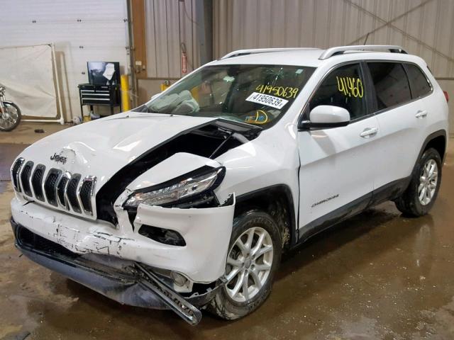 1C4PJMCB8FW725058 - 2015 JEEP CHEROKEE L WHITE photo 2