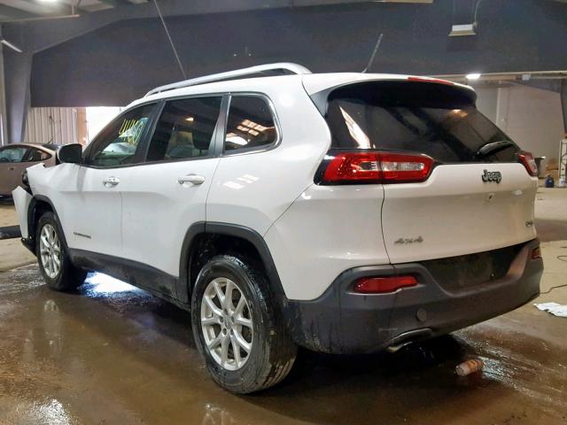 1C4PJMCB8FW725058 - 2015 JEEP CHEROKEE L WHITE photo 3