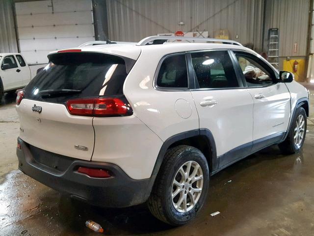 1C4PJMCB8FW725058 - 2015 JEEP CHEROKEE L WHITE photo 4