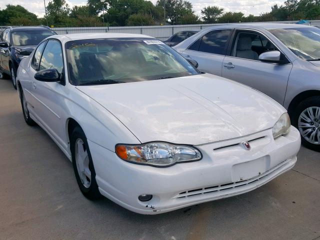 2G1WX15K929370838 - 2002 CHEVROLET MONTE CARL WHITE photo 1