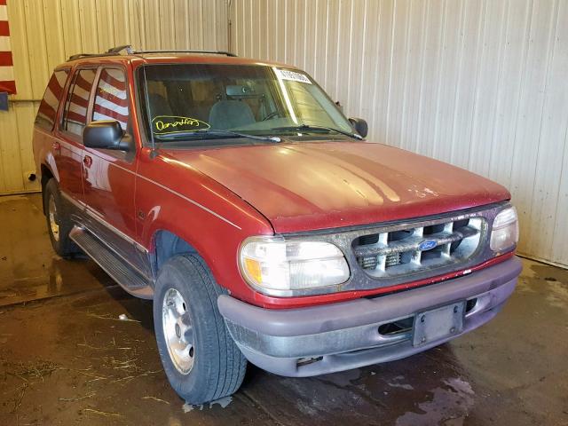 1FMDU35P1TZA94401 - 1996 FORD EXPLORER RED photo 1