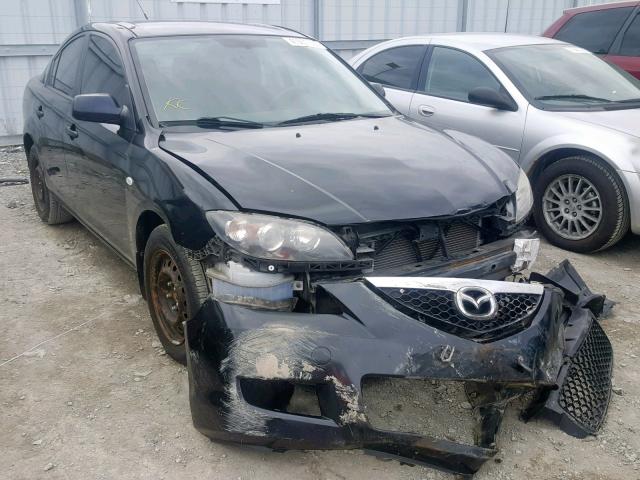 JM1BK32F881127087 - 2008 MAZDA 3 I BLACK photo 1