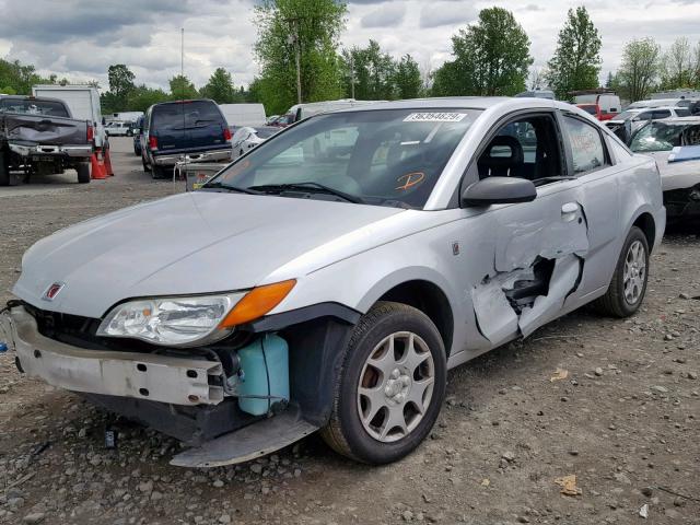 1G8AM12F44Z144002 - 2004 SATURN ION LEVEL SILVER photo 2