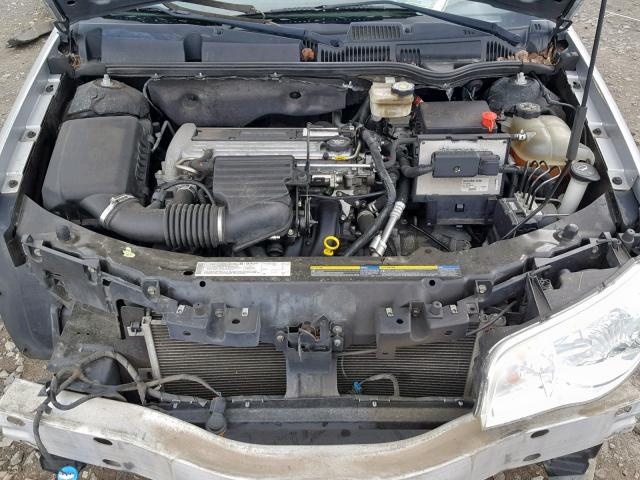 1G8AM12F44Z144002 - 2004 SATURN ION LEVEL SILVER photo 7