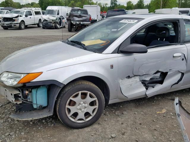 1G8AM12F44Z144002 - 2004 SATURN ION LEVEL SILVER photo 9