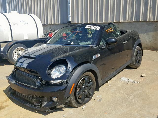 WMWSY3C59DT566072 - 2013 MINI COOPER ROA BLACK photo 2