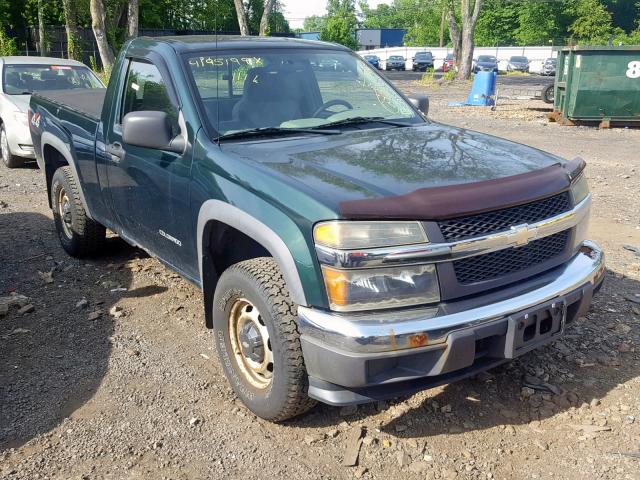 1GCDT148048149403 - 2004 CHEVROLET COLORADO GREEN photo 1