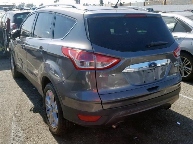 1FMCU0JX8EUD01771 - 2014 FORD ESCAPE TIT GRAY photo 3